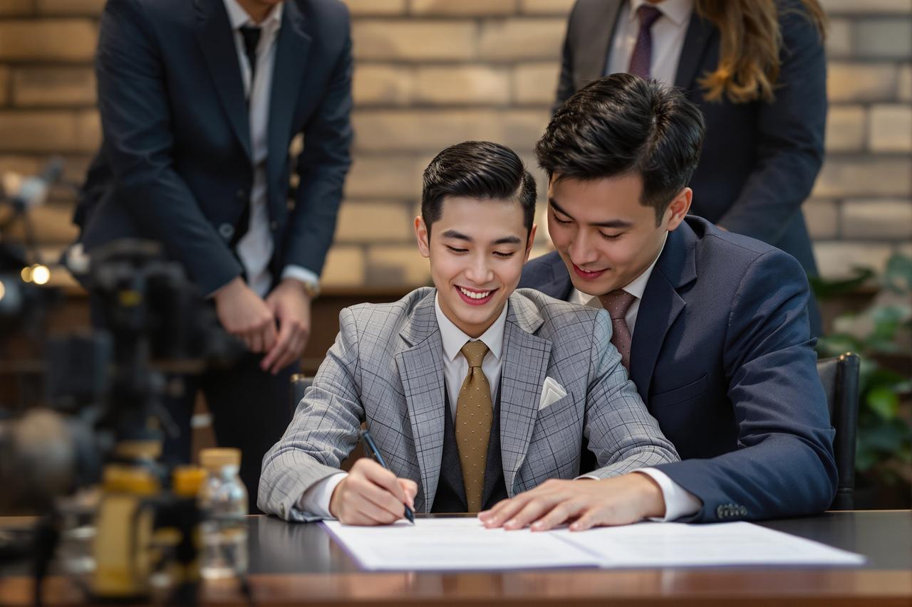 签约新生代演员陈思远，免费看黄软件艺人矩阵再添新星